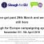 5 April 2019 Slough for Europe Newsletter